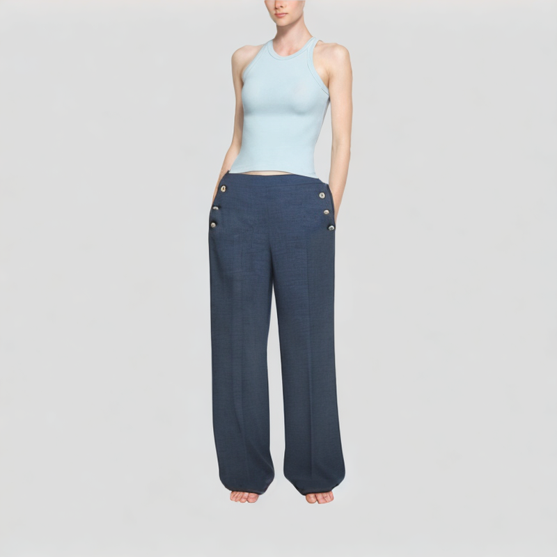 indigo-button-decorated-wide-leg-jeans