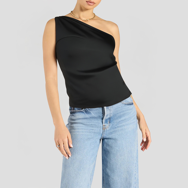 asymmetrical-one-shoulder-short-sleeves